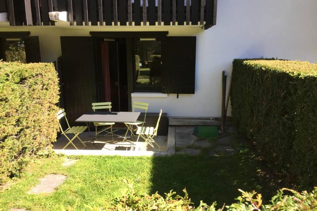 Studio Au Calme Avec Jardin Et Vue Mont-Blanc Chamonix Exteriér fotografie